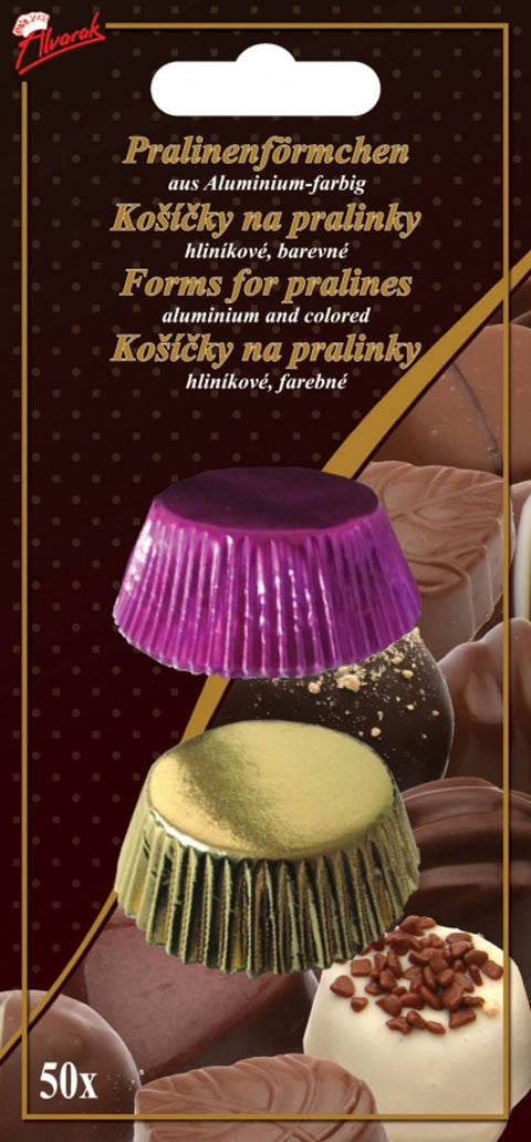 Hliníkové košíčky na pralinky 50 ks P-907_2.jpg