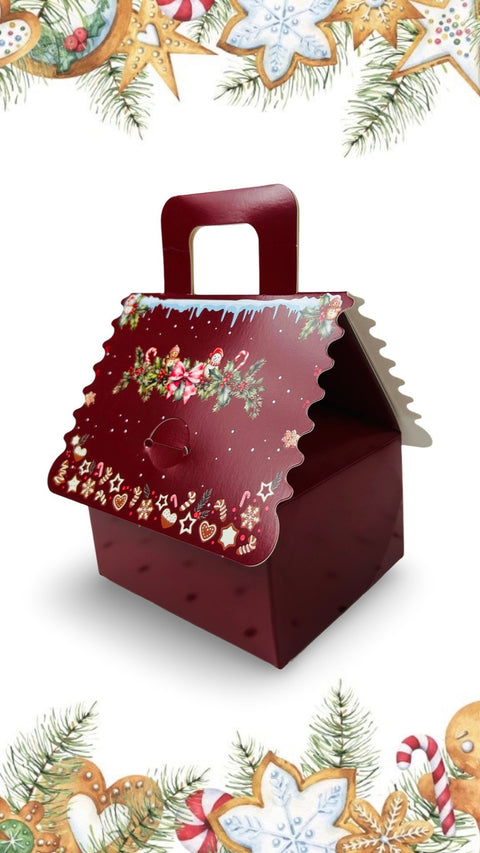 Krásná dárková krabice _ krabice na cukroví Gingerbread House 12 x 10 x 13.5 cm CBOX-154_2.JPG#17989#6c5be1371078