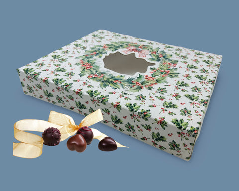 Krásná dárková krabice _ krabice na cukroví Magnus 30 x 25 x 5 cm CBOX-149_3.JPG