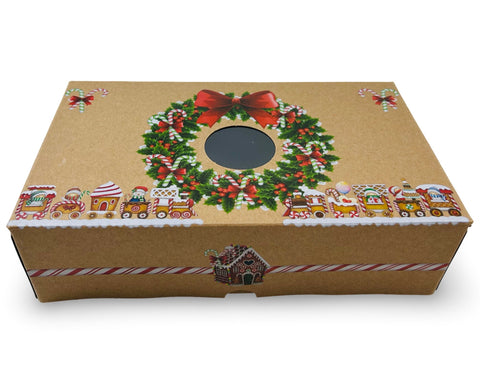 Krásná dárková krabice _ krabice na cukroví Maxi 25 x 15 x 7 cm CBOX-145_4.JPG