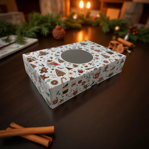 Krásná dárková krabice _ krabice na cukroví Medium 22 x 15 x 5 cm CBOX-144_4.JPG