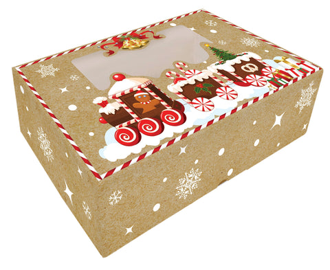 Krásná dárková krabice se skládacím okénkem _ krabice na cukroví Maxi 25 x 15 x 7 cm CBOX-106_1.jpg