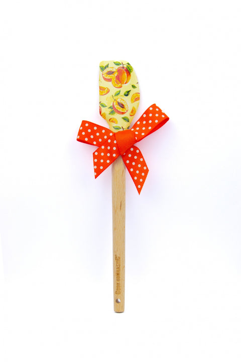 Pečicí stěrka s dřevěnou rukojetí – design meruněk – 21 x 3 cm SK-38 B.jpg
