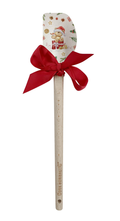 Pečicí stěrka s dřevěnou rukojetí – vánoční design – 21 x 3 cm SK-48 B.jpg
