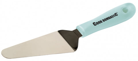 Servírovací lopatka na dort nebo koláč – nerezová servírovací lopatka – 26 a 7.5 cm – modrá rukojeť SPAT-D_1.jpg