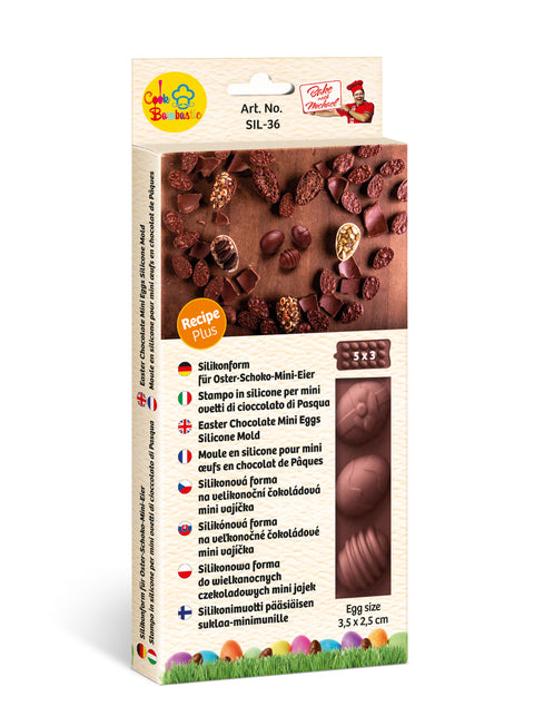 Silikonová forma na 15 mini čokoládových velikonočních vajíček – size of 1 egg 3.5 x 2.5 cm SIL-36_2.jpg