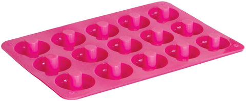 Silikonová forma na pečení pro 15 mini donutů nebo bagelů ⌀4,5 cm – 29 x 17 cm SIL-21_2.jpg