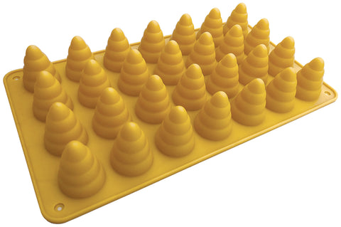 Silikonová forma na pečení pro 28 včelích úlů ⌀3,5 cm – 29 x 17.5 cm SIL-05_1.jpg