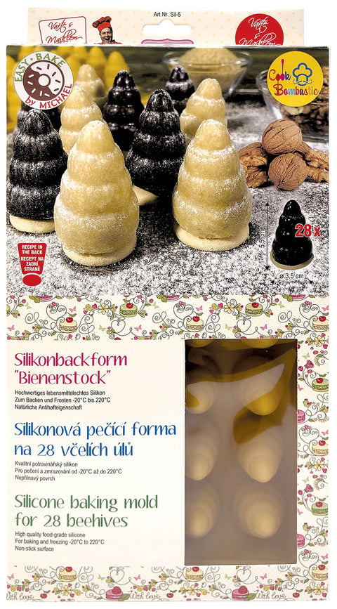 Silikonová forma na pečení pro 28 včelích úlů ⌀3,5 cm – 29 x 17.5 cm SIL-05_3.jpg