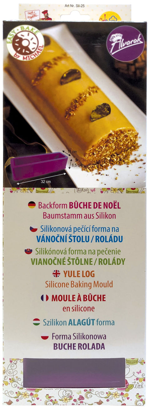 Silikonová forma na vánoční štolu nebo roládu 32 cm SIL-25_3.jpg