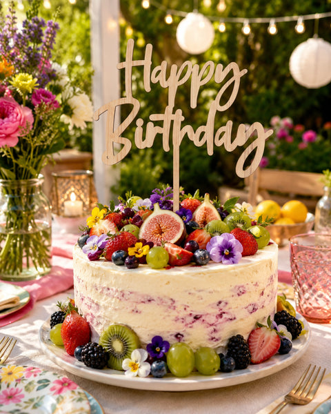 Trendy zápich na dort – Happy Birthday – 15.5 x 17 x 17 cm (1 pc) CTOP-16_5.png#18514#608aeddc5bfa