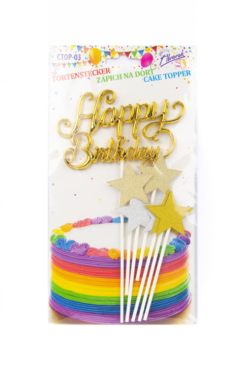 Trendy zápich na dort – Happy Birthday – 23 x 12 x 15 cm (7 ks) CTOP-03_2.jpg