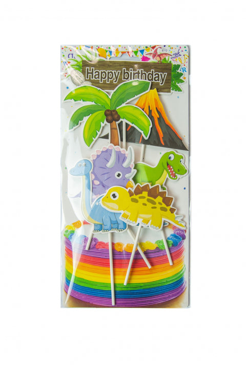 Trendy zápich na dort – dinosauři – 27 x 13 x 13 cm (7 ks) CTOP-11_2.jpg