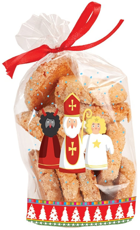 Vánoční celofánový sáček -MAXI 18 x 30 a 7.5 cm, 10 ks v balení, ZELL-11_2.jpg