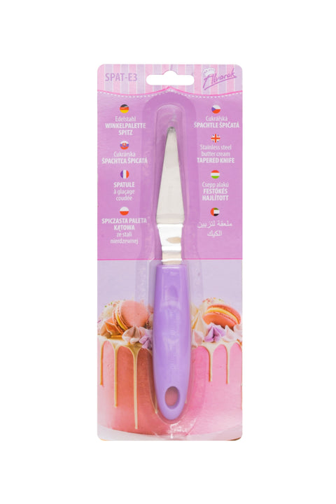 Zahnutá zúžená nerezová špachtle – 8 cm SPAT-E3_3.jpg